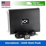 Nvx VAD17001 1700W Class Mono Car Marine Powersports Amplifier W/ Bass Remote. Fixed Price $259.99.