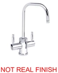 Waterstone 1425HC-SB 10" H/c Filtration Faucet Lever Handle Satin Brass New!. Fixed Price $519.99.