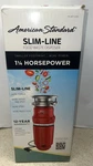 American Standard Slim Line Asd 125 1.25 Hp Food Waste Disposer New. Fixed Price $94.99.