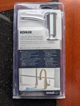 Kohler 1895-C-G Kitchen Sink Soap Dispenser With Contemporary Design, Store Liq. Fixed Price $38.00.