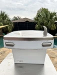 Oasis Drinking Water Fountain Wall Mount Refrigerated Stainless New Open Box. Fixed Price $480.00.