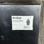 Kraus Wasteguard Hp Ultra-quiet Continuous Garbage Disposal KWD100-100MBL. Fixed Price $199.00.