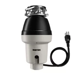 1/2 Continuous Feed Garbage Disposal With Power Cord. Fixed Price $145.54.