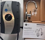 In-sink-erator H-250C-SS Hot Water Dispenser, 0.67GAL, 81/4 Faucet. Fixed Price $249.99.