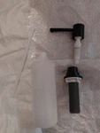 Delta Faucet RP100734BL Trinsic Deck Mounted Metal Soap Dispenser, Matte Black. Fixed Price $69.99.