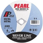 60% 100 Each Pearl CW071DT 7"X1/8"X5/8" A30R Grit Silver Line Cut-off Wheels. Fixed Price $136.00.