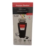 American Standard Slim-line 1-1/4 Hp Food Waste Disposer ASD-825-SL New. Fixed Price $79.87.