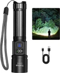 Rechargeable Flashlights High Lumens, 5MODE With Lcd Digital Display. Fixed Price $26.98.