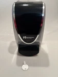 Sc Johnson Manual Hand Soap Wall Dispenser With Key Black & Chrome Trim New. Fixed Price $24.99.