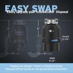Insinkerator 79849K-ISE Garbage Disposals Sanitation And Waste Appliances. Fixed Price $122.50.
