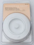 Monogram Brass Decorative Push-in Disposal Flange And Stopper White MB161WH. Fixed Price $19.99.
