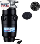 10-US-WM-158-3B Garbage Disposal Anti-jam Stainless Steel Food Waste Grinding Sy. Fixed Price $137.78.