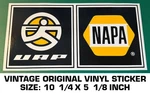 Uap Napa - Vintage Original Vinyl Decal Sticker Cars Parts. Fixed Price $10.13.