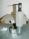 Jado Lotion/soap Dispenser, Glance Series, Polished Chrome, #031/144/100 Nos!. Fixed Price $47.00.