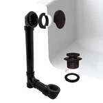 Westbrass A4931-12 1-1/2" X 12" Bath Waste & Overflow Assembly With Tip-toe D.... Fixed Price $57.78.