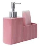 Ribbed Soap Pump 11.5OZ Various Colors Price Each. Fixed Price $10.00.