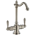 Whitehaus WHFH-HC1006-BN Point Of Use Hot/cold Water Faucet , Brushed Nickel. Fixed Price $375.00.