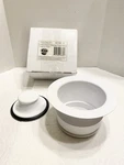 Westbrass D2105-50 Ez-mount Disposal Flange & Stopper Powder White Sink Waste. Fixed Price $35.00.