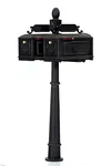 Bbcd-b Contemporary- Double- Mail Box Black Better Decorative Cast Aluminum. Fixed Price $529.00.