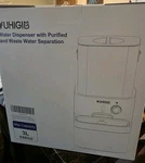 Uhig Water Dispenser Purified/waste Separation 3L Lever Handle White Plastic. Fixed Price $40.00.