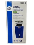 Project Source 4982345 Universal 1/2 Hp Food Waste Disposer Disposal. Fixed Price $89.44.