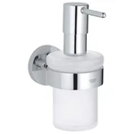 Grohe 40448001 Soap Dispenser With Holder - Chrome. Fixed Price $71.23.