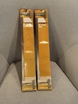 2 Nos Vintage Towel Holder Bars 18 Perma-bilt Portafino Antique Brass Finish. Fixed Price $60.00.