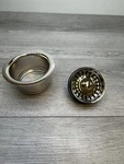 Whitehaus WH202-PN Polished Nickel 3-1/2" Basket Strainer *scratches*. Fixed Price $32.50.