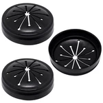 3PCS 3-3/8" Garbage Disposal Splash Guard, Quiet Drain.... Fixed Price $18.65.