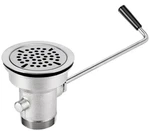 Twist Lever Handle Waste Valve 3.5 Sink Opening Commercial Drain Opener Strainer. Fixed Price $74.99.