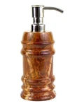 Multi Brown Onyx Liquid Soap & Lotion Dispenser. Fixed Price $65.95.