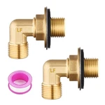 Wall Mount Commercial Faucet Installation Kit,lead-free 90 Dergee Brass. Fixed Price $19.46.