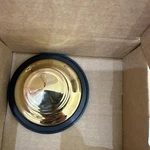 Insinkerator 75087D Gold Kitchen Drain Stopper. Fixed Price $17.49.