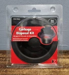 Keeney Black Finish, Garbage Disposal Kit, Flange & Stopper K5417BLK. Fixed Price $14.00.