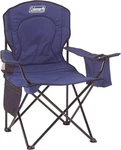 Coleman Portable Camping Chair With 4-CAN Cooler, Cushioned Size, Blue. Fixed Price $82.42.