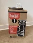 Insinkerator Badger Garbage Food Waste Disposal 1/3 Hp New. Fixed Price $89.99.