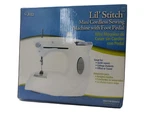 Dritz Lil' Stitch Mini Cordless Sewing Machine W/foot Pedal. Fixed Price $19.83.