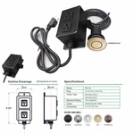 Garbage Disposal Air Switch Control Box (six Colors). Fixed Price $65.00.