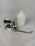 Bobrick 20-OZ. Liquid & Lotion Soap Dispenser 6"" Spout B-82216. Fixed Price $45.00.