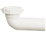 Plumb Pak PP855-79 Disposal Drain Elbow With Nut, Plastic, White, For: Waste Kin. Fixed Price $19.56.