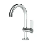 Newport Brass Priya 2403/26 Chrome 9-1/2" Tall Hiarc Single Hole Bathroom Faucet. Fixed Price $589.95.