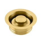 Luxier GD02G Kitchen Sink Garbage Disposal Flange And Stopper Brushed Gold. Fixed Price $54.14.