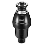 Vevor Garbage Disposal, 3/4HP 3250RPM Continuous Feed Food Waste Disposer, Ez. Fixed Price $105.34.