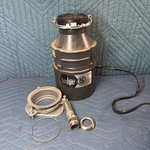 Insinkerator 5 1/2 Hp Garbage Disposal - Black (badger W/c) WP331. Fixed Price $49.99.