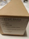 Newport Brass 1500-5811/15A Air Activated Disposer Switch Antique Nickel. Fixed Price $180.00.