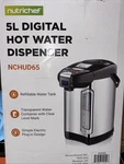 Nutrichef 5L Digital Hot Water Dispenser-auto Safety Lock, 5.283QUARTS. Fixed Price $88.10.