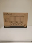 Better Living Products 76345 Aviva Three Dispenser, Chrome 3-CHAMBER. Fixed Price $47.96.