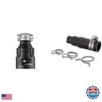 Insinkerator Garbage Disposal Badger 1/3 Hp Continuous Feed DWC-00 Dishwasher. Fixed Price $179.15.