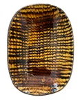 Colonial Williamsburg Restoration Slipware Dish Staffordshire Earthenware Combed. Fixed Price $48.00.