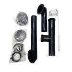 Westbrass 592144-62 1-1/2" Tubular Trip Lever Bath Waste Black. Fixed Price $38.90.